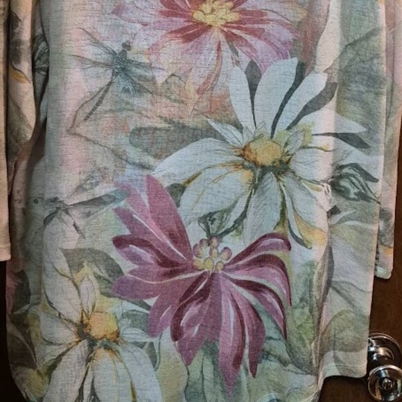 XL Alfred & Dunner Floral Blouse - Picture 5 of 7